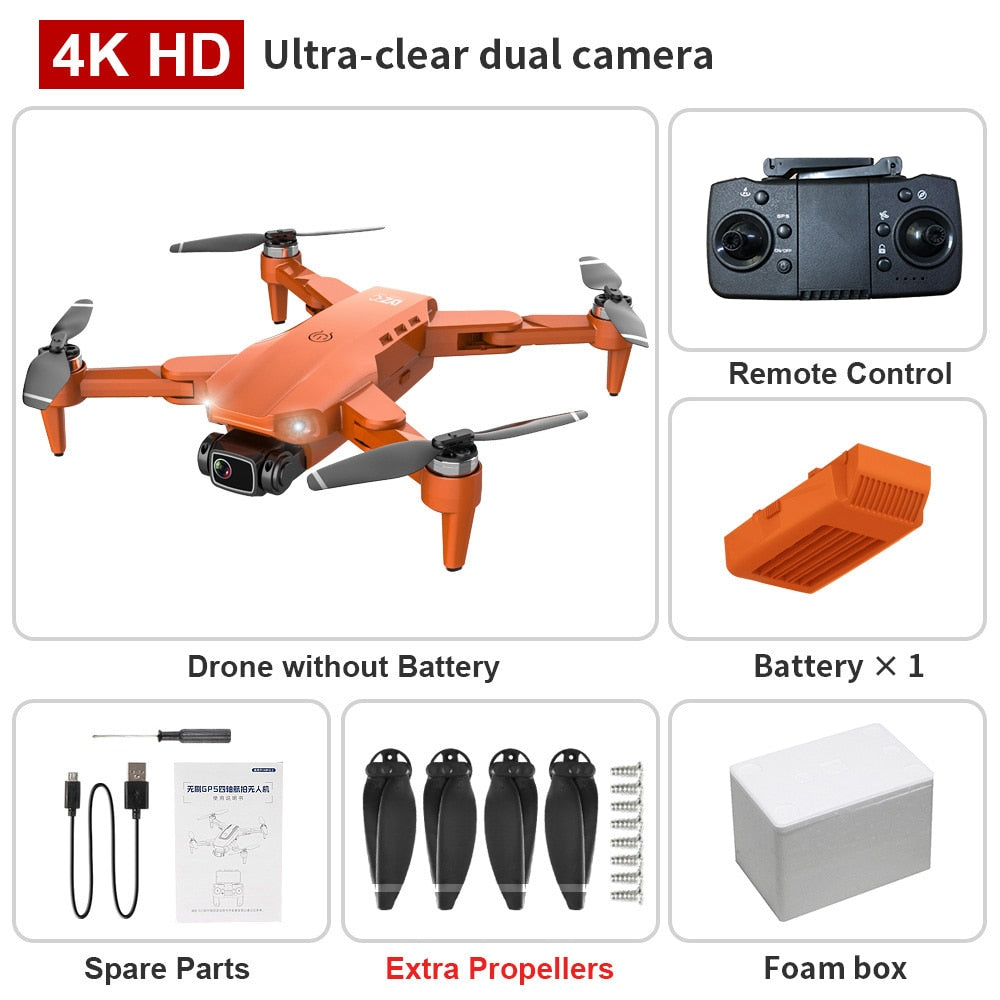 Drone L900 Pro SE MAX 4K Professional HD Camera 5G GPS Visual Obstacle Avoidance Brushless Motor Quadcopter RC Helicopter Toys