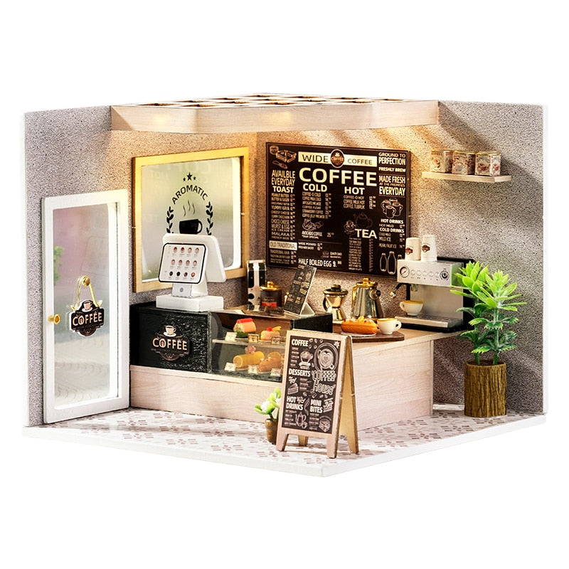 CUTEBEE Doll House Miniature DIY Dollhouse With Furnitures Wooden House Casa Diorama Toys For Children Birthday Gift Z007