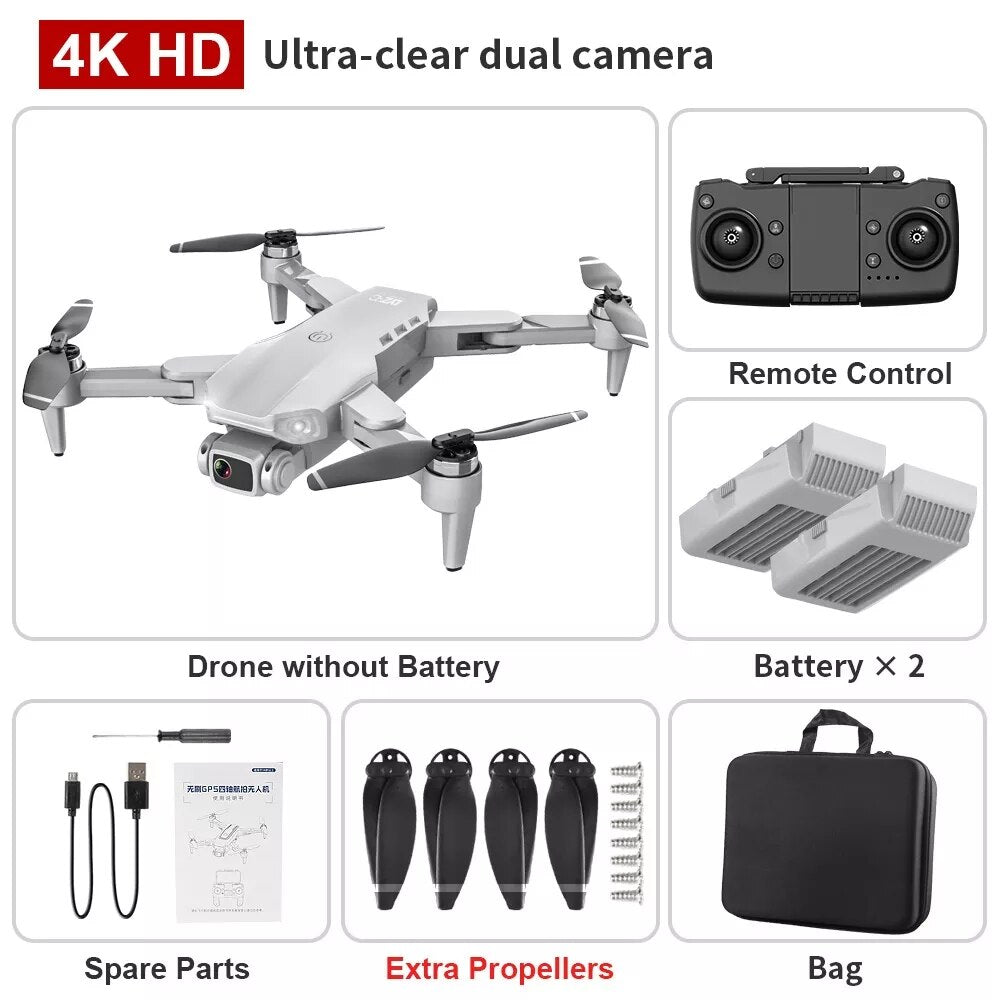 2022 New L900 Pro Drone 4K Professional 5G GPS HD Camera  Photography Brushless Foldable Quadcopter RC Distance 1.2KM Drones Toy