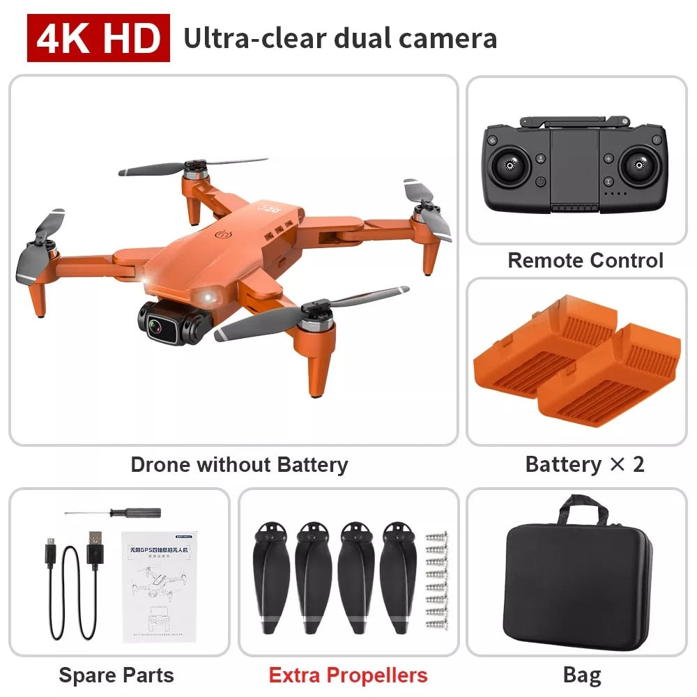 2022 New L900 Pro Drone 4K Professional 5G GPS HD Camera  Photography Brushless Foldable Quadcopter RC Distance 1.2KM Drones Toy