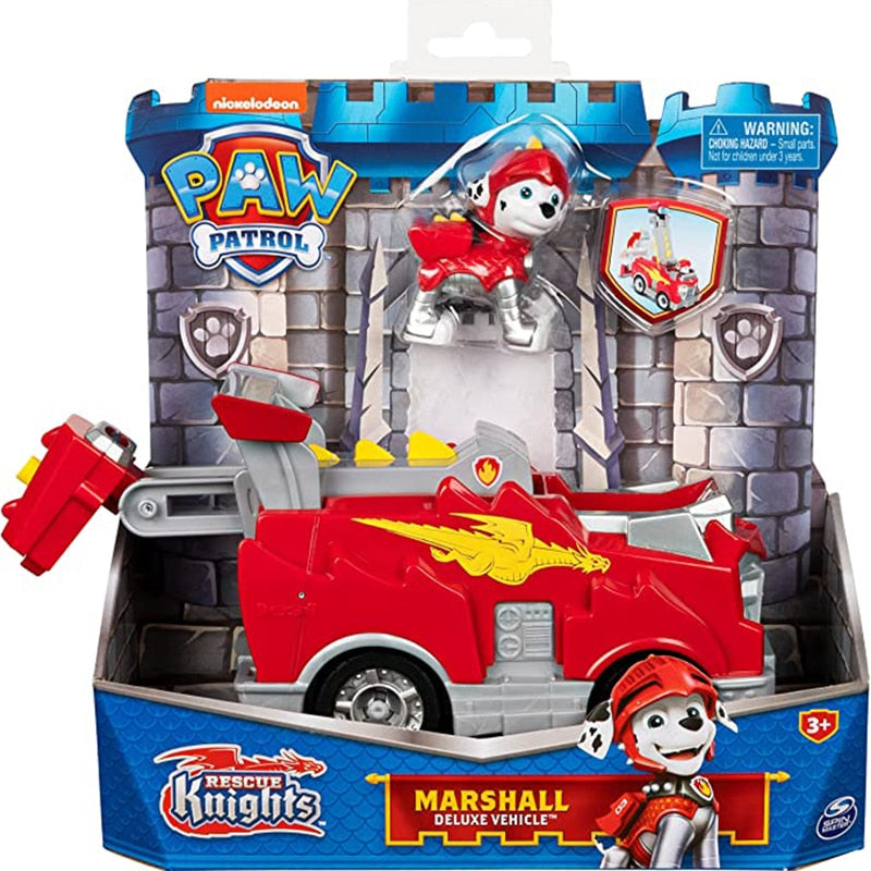 Paw Patrol Rescue Dog Puppy Set Toy Car Patrulla Canina Toys Action Figure Model Marshall Chase Rubble Vehicle Car Children Gift