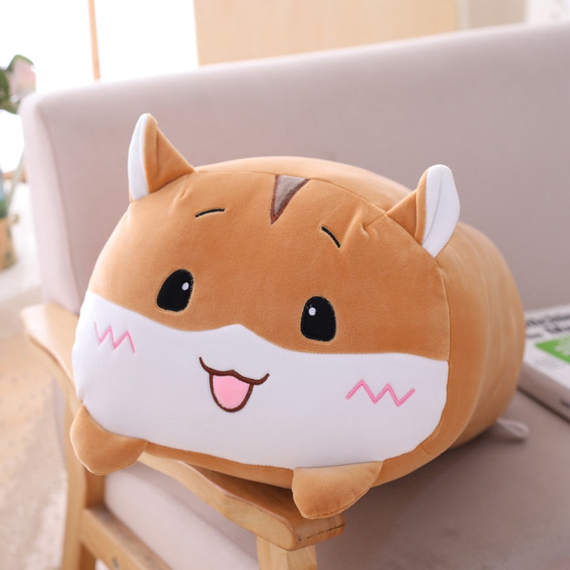 90cm Soft Animal Cartoon Corner Bio Pillow Cushion Cute Dog Cat Dinosaur Pig Unicorn Plush Toy Stuffed Lovely Kid Birthyday Gift