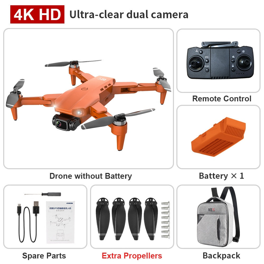 Drone L900 Pro SE MAX 4K Professional HD Camera 5G GPS Visual Obstacle Avoidance Brushless Motor Quadcopter RC Helicopter Toys