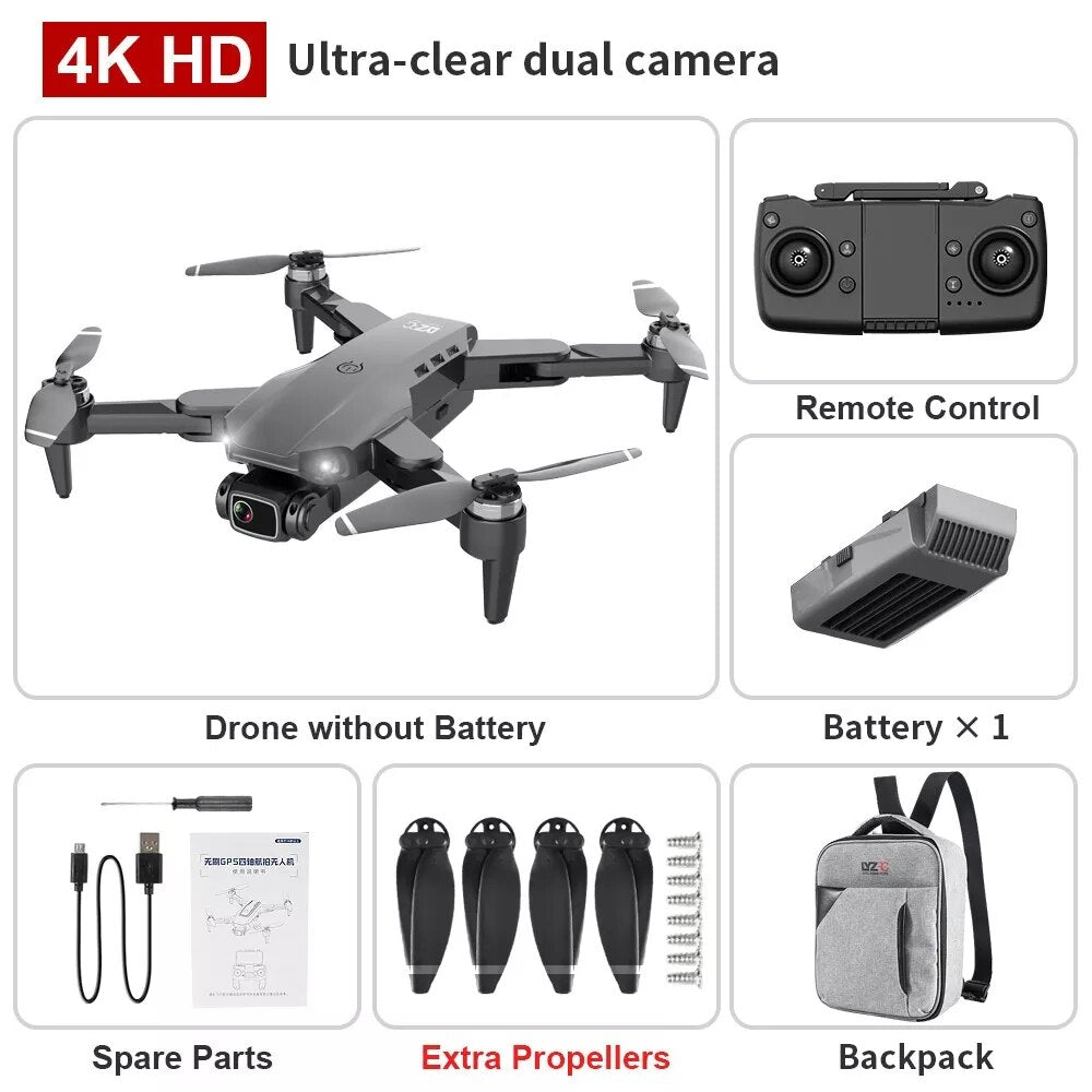 2022 New L900 Pro Drone 4K Professional 5G GPS HD Camera  Photography Brushless Foldable Quadcopter RC Distance 1.2KM Drones Toy