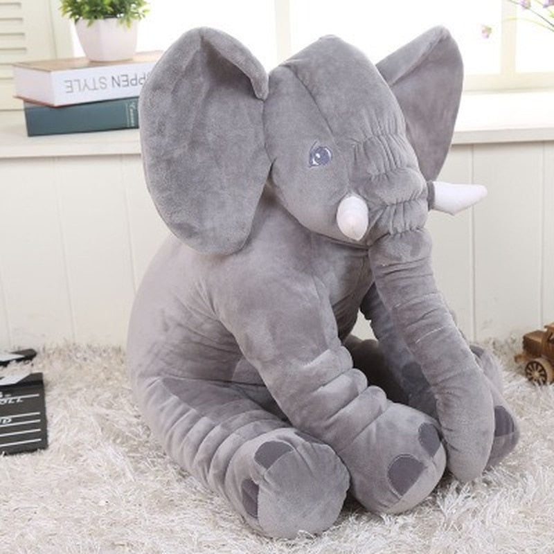 30/40/60cm Fashion Animal Plush Elephant Doll Stuffed Elephant Plush Soft Pillow Kid Toy Children Room Bed Decoration Toy Gift