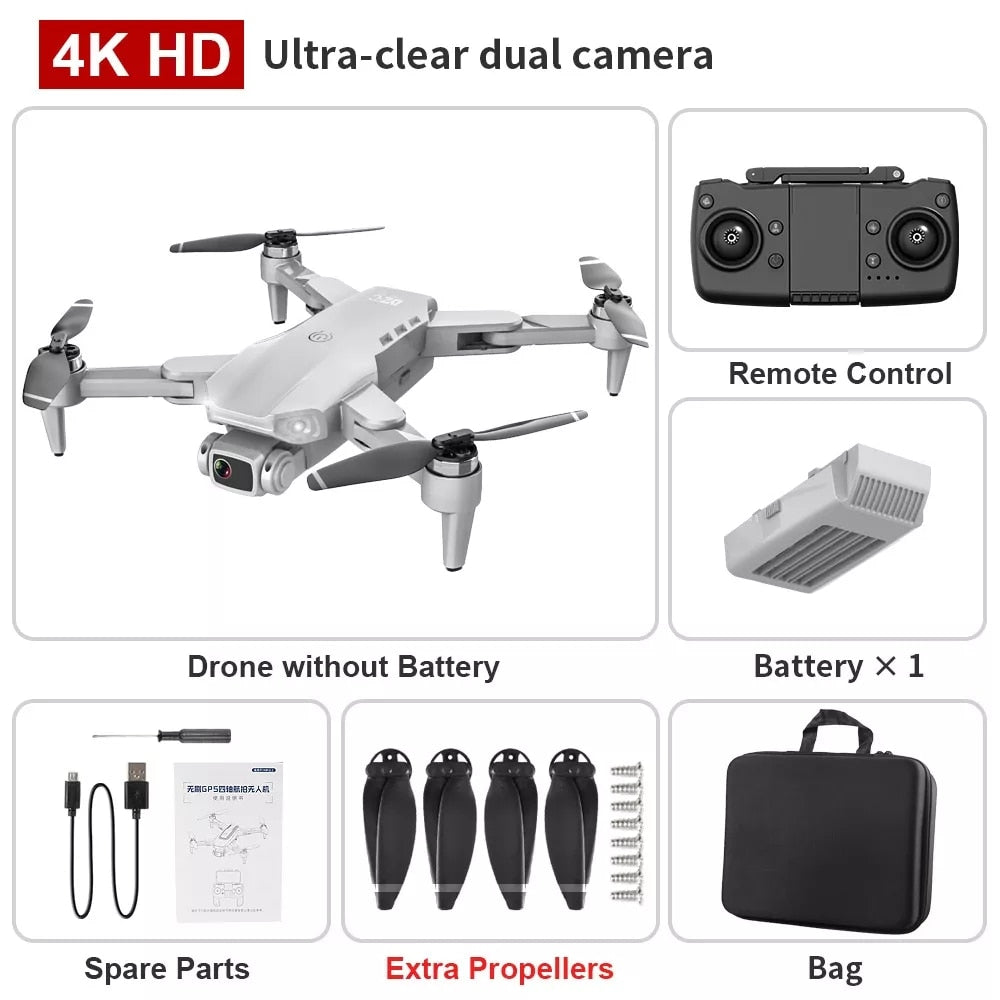 2022 New L900 Pro Drone 4K Professional 5G GPS HD Camera  Photography Brushless Foldable Quadcopter RC Distance 1.2KM Drones Toy