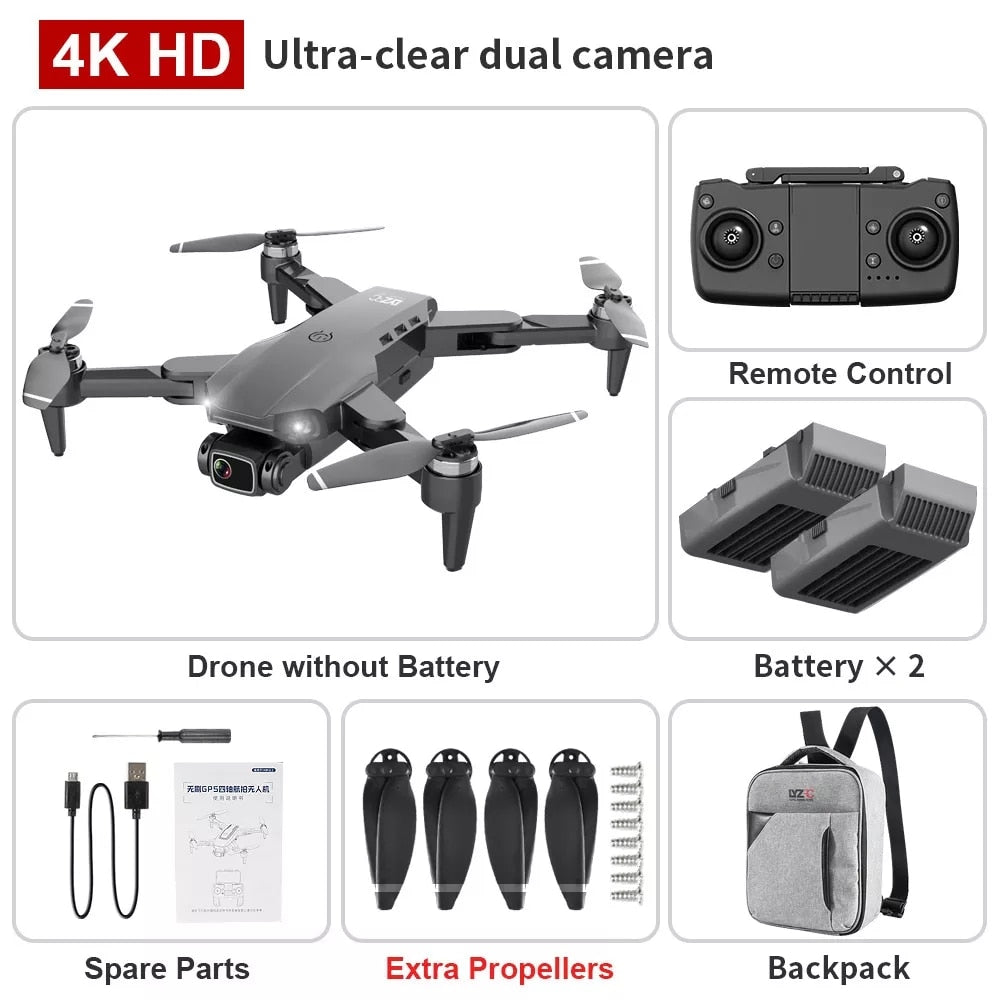 2022 New L900 Pro Drone 4K Professional 5G GPS HD Camera  Photography Brushless Foldable Quadcopter RC Distance 1.2KM Drones Toy