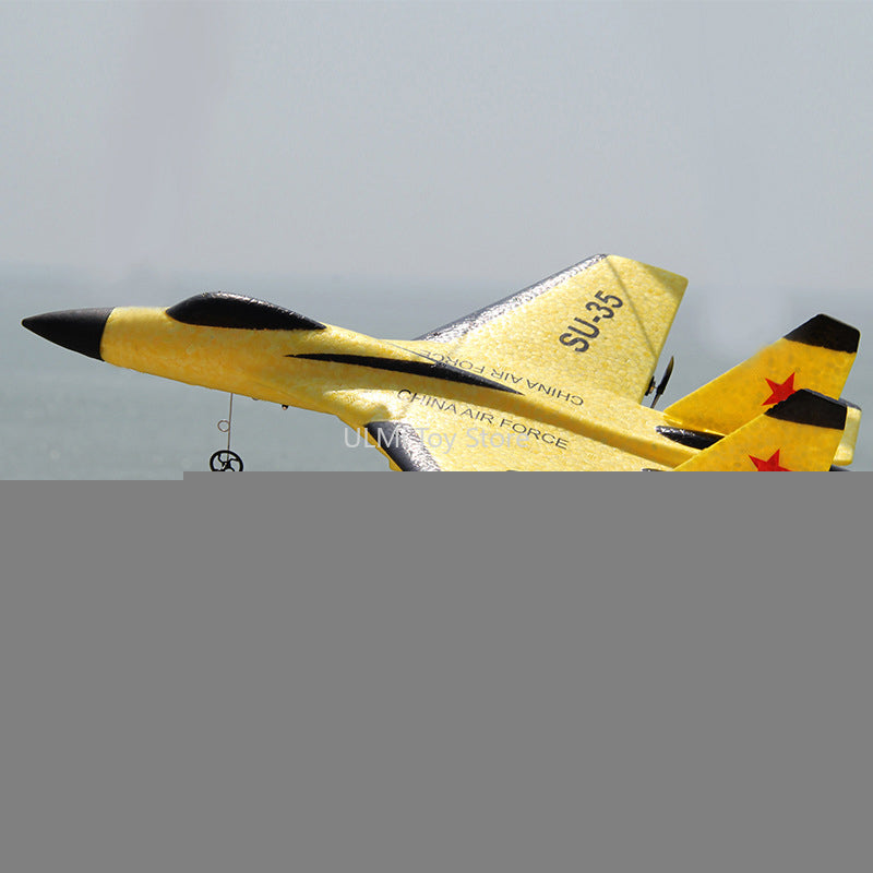 SU-35 RC Remote Control Airplane 2.4G Remote Control Fighter Hobby Plane Glider Airplane EPP Foam Toy RC Plane chargeable Batter