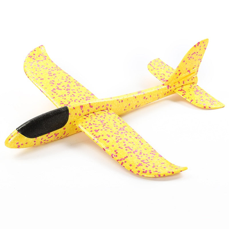 Halolo EPP Foam Hand Throw Airplane Outdoor Launch Glider Plane Kids Gift Toy 35CM Interesting Toys plane toy airplane toy