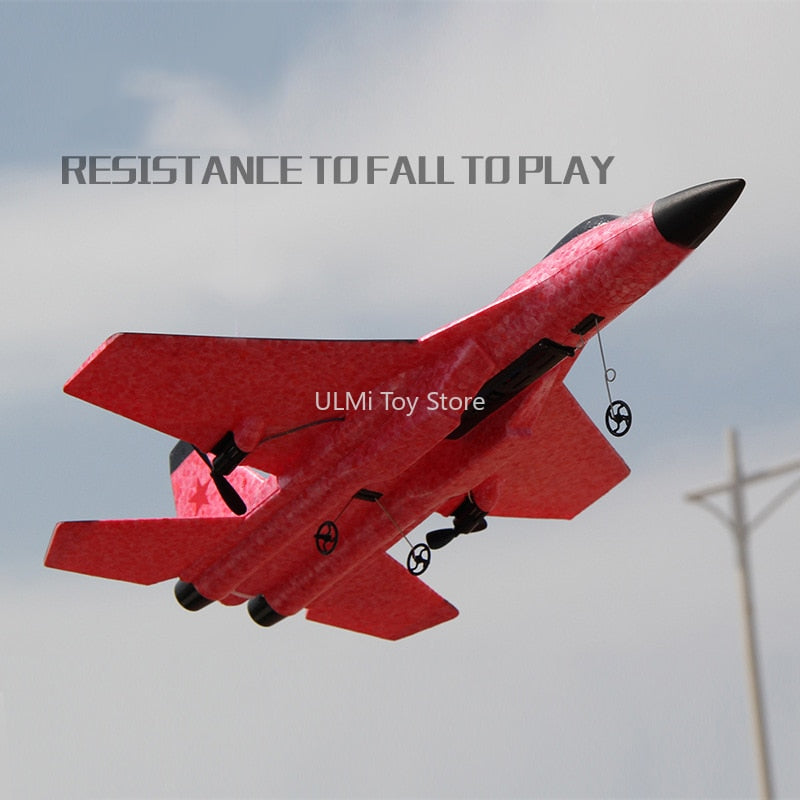 SU-35 RC Remote Control Airplane 2.4G Remote Control Fighter Hobby Plane Glider Airplane EPP Foam Toy RC Plane chargeable Batter