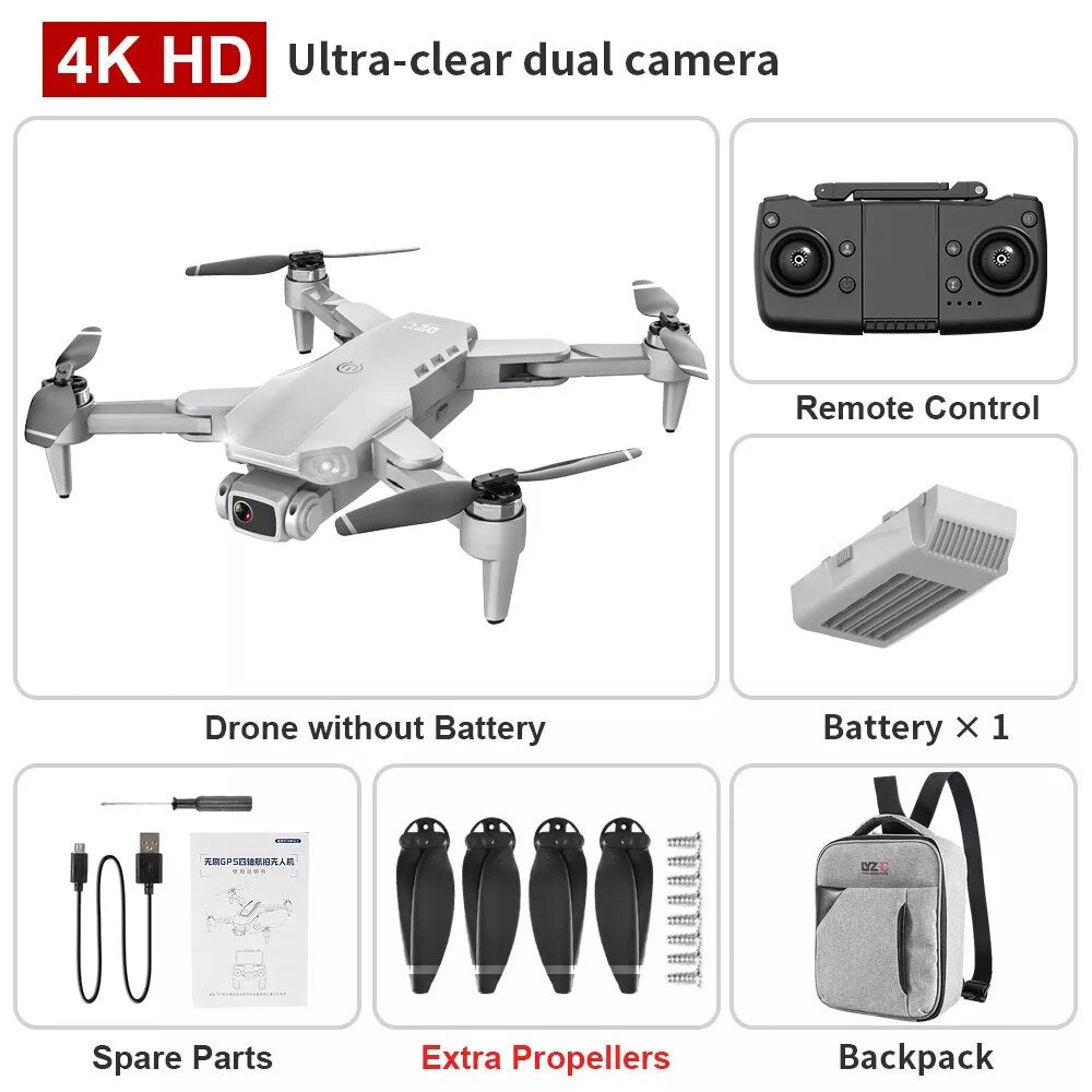 2022 New L900 Pro Drone 4K Professional 5G GPS HD Camera  Photography Brushless Foldable Quadcopter RC Distance 1.2KM Drones Toy