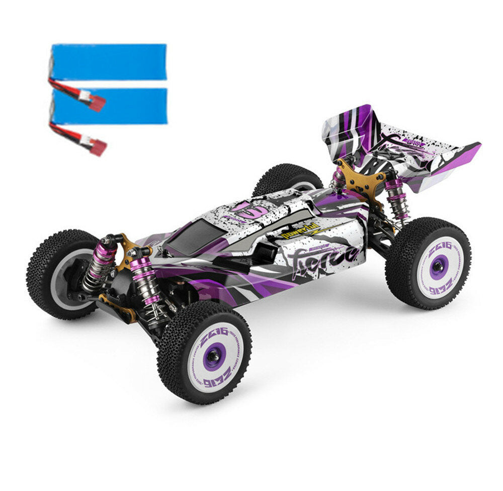 Wltoys 124019 Several 2200mAh Battery RTR 1/12 2.4G 4WD 55km/h Metal Chassis RC Car Vehicles Models Kids Toys