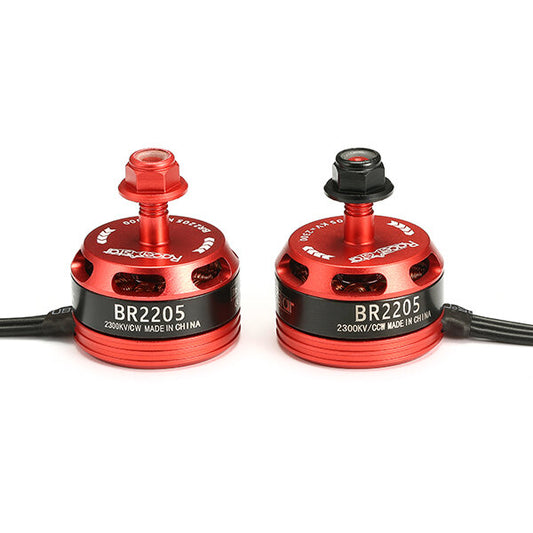 Racerstar Racing Edition 2205 BR2205 2300KV 2-4S Brushless Motor Red for 220 250 RC Drone FPV Racing