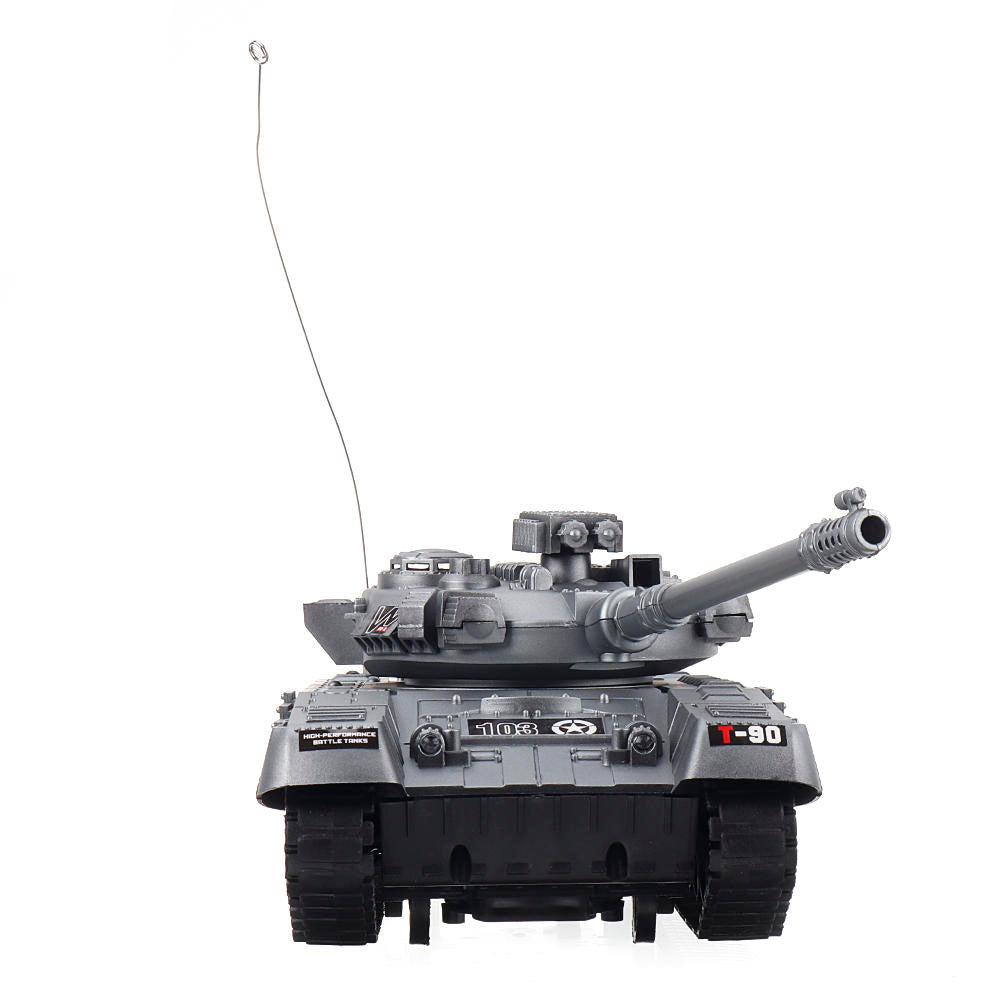 XJ13 4CH 2.4G RC Tank Car Vehicle With Music Light Children Toy